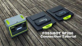 How to Connect the FOSSiBOT F2400 to the SP200 Solar Panel: Step-by-Step Guide