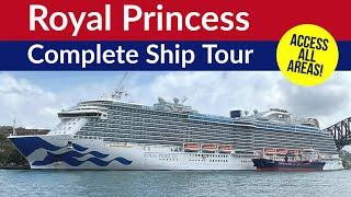 ROYAL PRINCESS - Complete Full HD Tour of Royal Princess Cruise Ship!