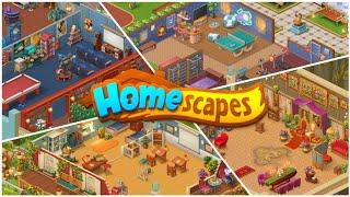 Homescapes: All Areas Completed | All Rooms Completed - Part 2