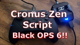 Cronus Zen Script Set Up video guide for COD Black Ops 6