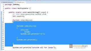 LABELED BREAK AND CONTINUE TUTORIAL JAVA