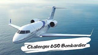 Challenger 650 Bombardier. Business Jet. Деловая авиация. Обзор самолёта.  Jet aviation