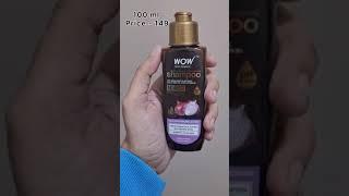 Wow Onion Shampoo Review | Dzanum | Teya Dora | #trending #viral #shorts #viralvideo #review