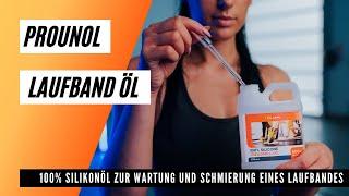 100% silicone oil to maintenance and lubricate a treadmill belt | PROUNOL TREADMILL OIL