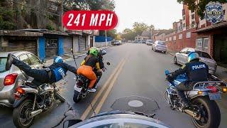 SHOCKING High-Speed Police Motorcycle Chases Caught on Dashcam — So Crazy You’ll Swear It’s Fake!