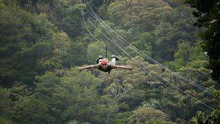 Zip lining in Monteverde, Costa Rica