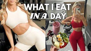 FULL DAY OF EATING | high protein | HOURGLASS Shape | Ep. 4