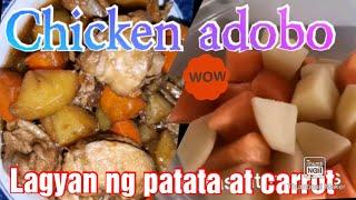 CHICKEN ADOBO WITH CARROT And POTATO|Renelyn26 SimpleTv