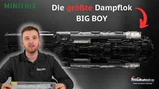 Minitrix 16990 | Spur N | Dampflokomotive | Reihe 4000  | Big Boy