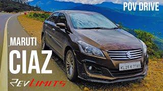 2017 MARUTI SUZUKI CIAZ BS4 | ALPHA | (1.4L 91BHP) | ASMR | 4K | POV Drive #21 | RevLimits |