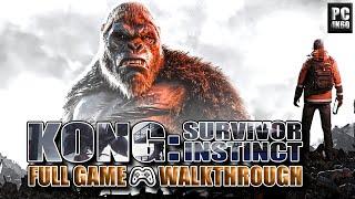 Kong: Survivor Instinct | Full Game - Walkthrough | PC [4K60]