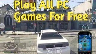 CG Games Cloud Gaming Emulator Play Real GTA 5 On Android