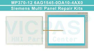 Simatic 6AG1545-0DA10-4AX0 HMI Touch Panel Overlay