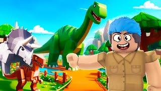 NAG ALAGA AKO NG MGA DINOSAUR! | Roblox | jurrasic Park Zoo