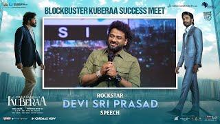 RockStar Devi Sri Prasad Speech @ BLOCKBUSTER KUBERAA Success Meet | Dhanush, Nagarjuna, Rashmika