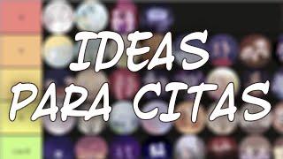 Ránking de las Mejores Ideas para una Cita (Parte 2)