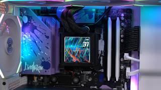 Lian Li Hydroshift LCD 360R AIO setup guide AMD and Intel with fan swap