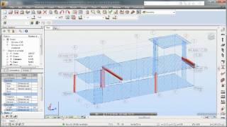 Autodesk Robot Structural Analysis - find easy selected nodes and bars