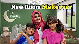 Marwah & Abdul Rahman’s Room Makeover | New Settings | Sehrish & Luqman Vlogs!