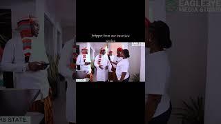 Snippet from the interview session at the Eagle Eye Media Studio Opening
