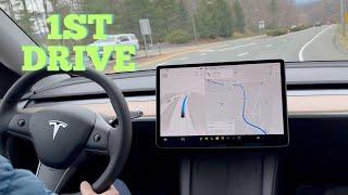 Tesla Supervised FSD V12 - FIRST Drive With ZERO Disengagement