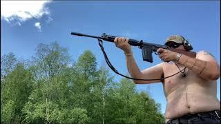 FN FAL shooting