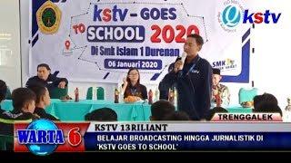 TRENGGALEK - BELAJAR BROADCASTING HINGGA JURANALISTIK DI ‘KSTV GOES TO SCHOOL’