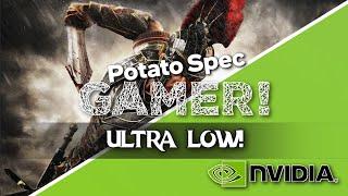 Ultra low graphics Ryse: Son Of Rome (Nvidia)