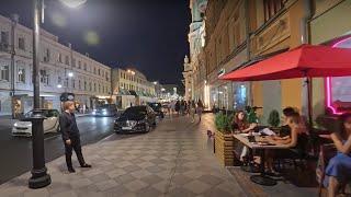 Вечерняя Москва. Пятницкая улица. Night Moscow. Pyatnitskaya Street