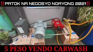 5 Peso Carwash Vendo