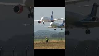 Planes almost crash