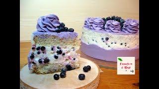 ТОРТ ЧЕРНИЧНАЯ МЕЛОДИЯ готовим с Mari