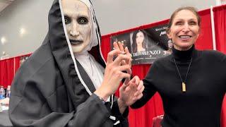 Bonnie Aaron’s fixes me to look scarier at Creep IE Con in Ontario Convention Center CA, 2024