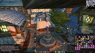 How to climb Stormwind statue in WoW Classic.