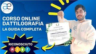 Corso Dattilografia Online Riconosciuto MIUR