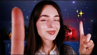 ASMR Follow My Instructions w Your Eyes CLOSED  Light Tests w Closed Eyes, Ear-to-Ear Sounds...