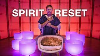 Spiritual Reset Sound Bath - Crystal Singing Bowls - Align With Your True Life Path