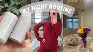 A COZY NIGHT ROUTINE VLOG: cooking dinner, baking cookies & skincare routine