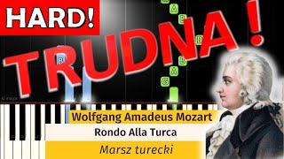  Marsz Turecki (Rondo Alla Turca, W. A. Mozart) - Piano Tutorial (TRUDNA! wersja)  NUTY W OPISIE 