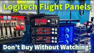 Logitech (Saitek) Flight Panels | Don't buy until you watch this video! | MSFS | X-Plane