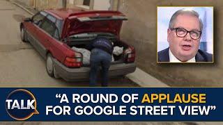 "In Broad Daylight?!" | Man Caught On Google Street View With Body Bag