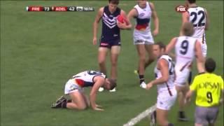 AFL Big Hits and Hard Tackles 2014