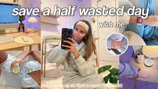 saving a half wasted day! *realistic* exiting lazy girl & being productive tips