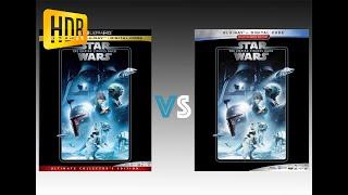 ▶ Comparison of Star Wars: Episode V - The Empire Strikes Back 4K (4K DI) HDR10 vs Regular Version