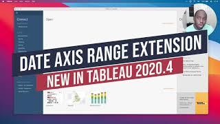 Extend date axis ranges & predictive modelling- New in Tableau 2020.4