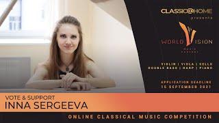 Inna Sergeeva - Piano - Russia - Regional level - Worldvision 2021