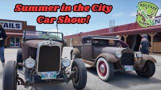 Brent and Karl cruise to Summer in the City Car Show!