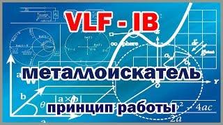 Принцип работы "VLF" металлоискателя