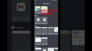 How to Create Android Home Widgets on Xiaomi 14 Pro HyperOS #shorts