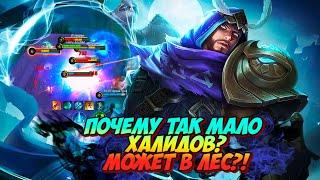 ПОЧЕМУ ХАЛИДА НЕ ПИКАЮТ В ЛЕС MLBB mobile legends мобайл легенд